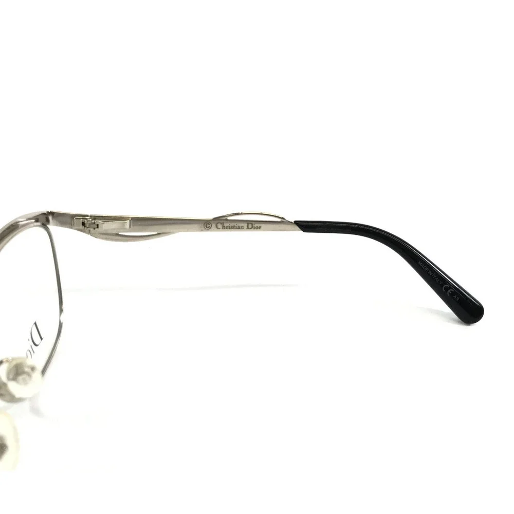 Christian Dior Eyeglasses Frames CD3783 G8Q Black Light Gold Cat Eye 55-14-140